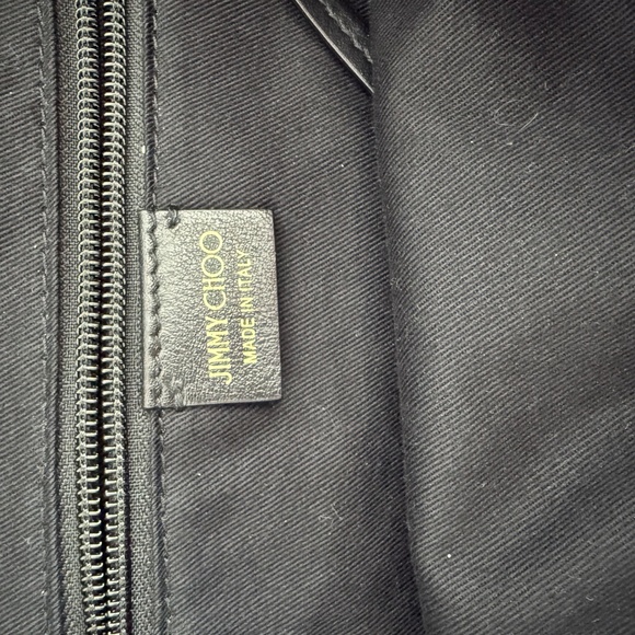 Jimmy Choo Cinch Bucket Bag in Black Suede - Picture 6 of 12